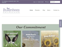 Tablet Screenshot of bullenbees.com